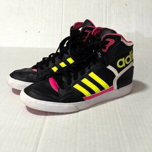 Adidas Womens Extaball Black/Pink Sneaker